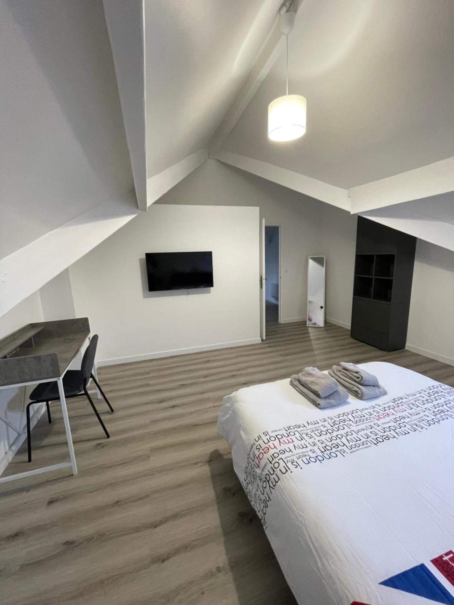 Maison Detente De 100 M2 Uniquement Couple-Famille-Travailleurs Villeparisis Eksteriør billede